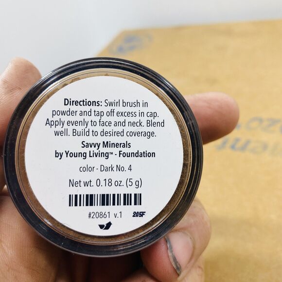 2xSavvy Minerals Young Living Dark #4 Eye shadow Color Residual Eyeshadow Makeup - Picture 3 of 10